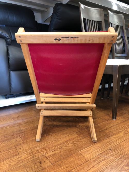 Blue Ridge Chair Works (ブルーリッジチェアワークス) アウトドアチェア ナチュラル×レッド