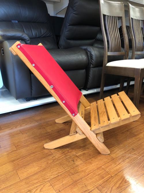 Blue Ridge Chair Works (ブルーリッジチェアワークス) アウトドアチェア ナチュラル×レッド