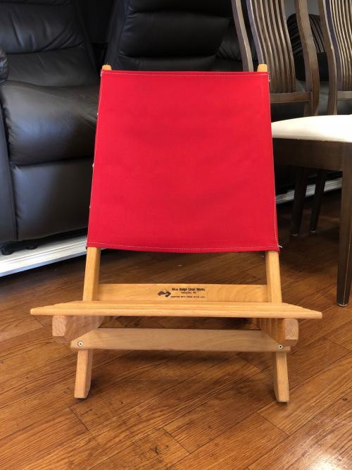 Blue Ridge Chair Works (ブルーリッジチェアワークス) アウトドアチェア ナチュラル×レッド
