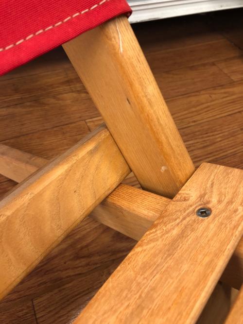 Blue Ridge Chair Works (ブルーリッジチェアワークス) アウトドアチェア ナチュラル×レッド