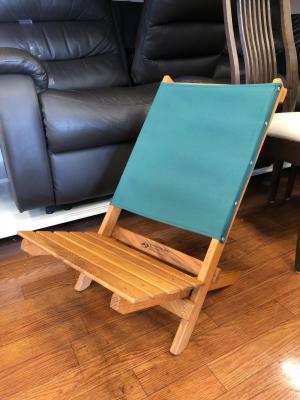 Blue Ridge Chair Works (ブルーリッジチェアワークス) アウトドアチェア グリーン×ナチュラル