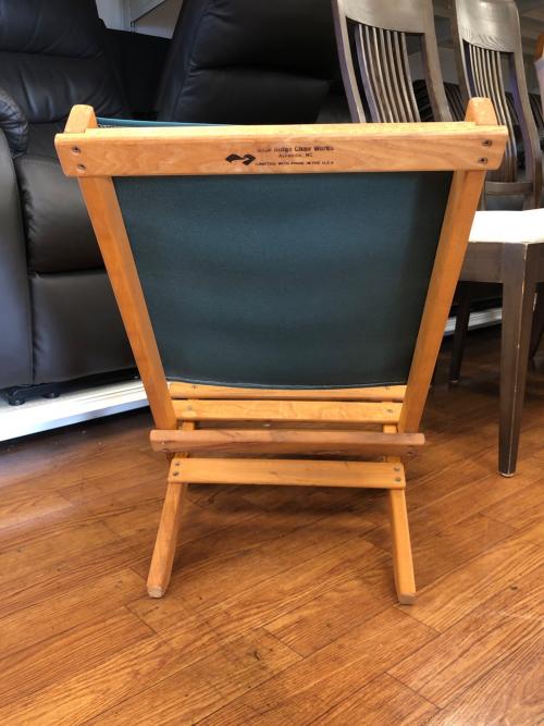 Blue Ridge Chair Works (ブルーリッジチェアワークス) アウトドアチェア グリーン×ナチュラル