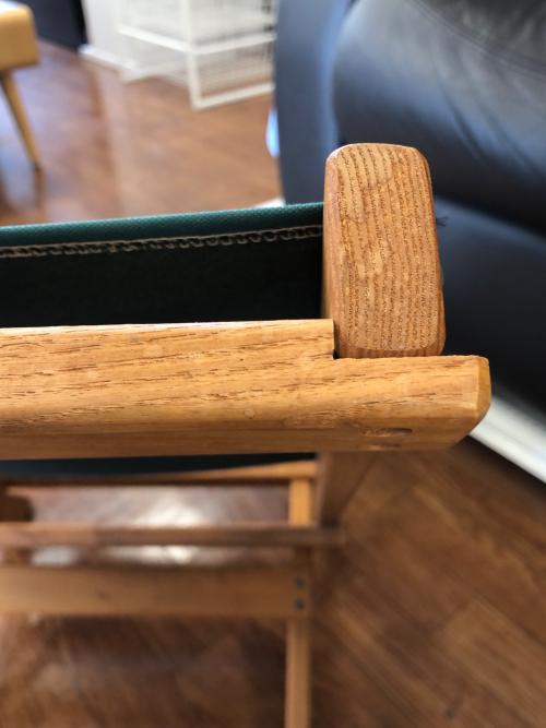 Blue Ridge Chair Works (ブルーリッジチェアワークス) アウトドアチェア グリーン×ナチュラル