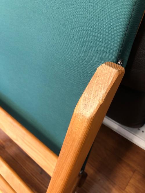 Blue Ridge Chair Works (ブルーリッジチェアワークス) アウトドアチェア グリーン×ナチュラル