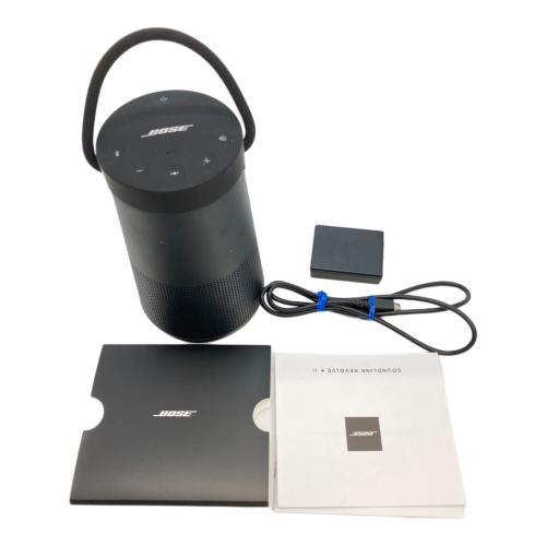 BOSE (ボーズ) SoundLink Revolve+ll 858366-1110 動作確認済・キズ有・連続再生最大17時間・360°スピーカー