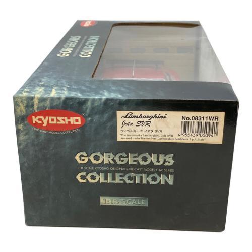 京商 (キョウショウ) 1/18スケール ランボルギーニ イオタ SVRレッド ミニカー GORGEOUS CO)LLECTION