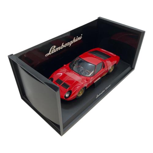 京商 (キョウショウ) 1/18スケール ランボルギーニ ミウラSVレッド ミニカー