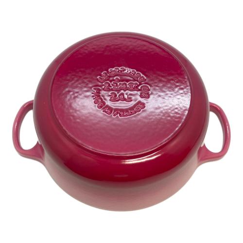 LE CREUSET (ルクルーゼ) ホーロー鍋 ベリー シグニチャーココットロンド