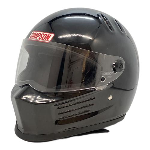SIMPSON (シンプソン) フルフェイスヘルメット ブラック Bandit 60cm PSCマーク(バイク用ヘルメット)有