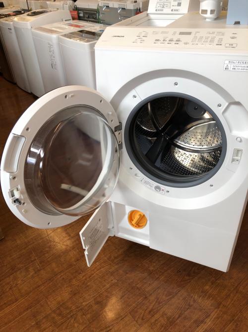HITACHI (ヒタチ) ドラム式洗濯乾燥機 BD-SX130KL 2024年製 排水ホースヨゴレ有