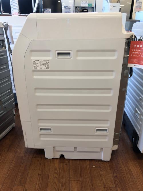 SHARP (シャープ) ドラム式洗濯乾燥機 ES-11K1-WL 2026年製 左右端、ドア窓キズ有