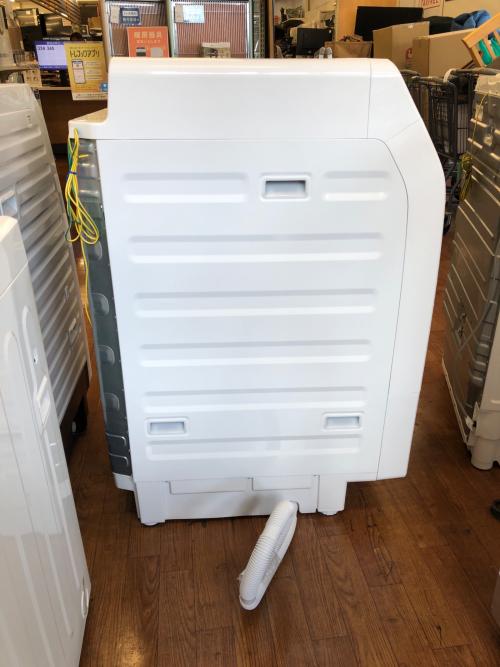 SHARP (シャープ) ドラム式洗濯乾燥機 ES-11K1-WL 2026年製 左右端、ドア窓キズ有