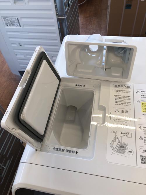 SHARP (シャープ) ドラム式洗濯乾燥機 ES-11K1-WL 2026年製 左右端、ドア窓キズ有
