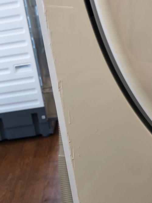 SHARP (シャープ) ドラム式洗濯乾燥機 ES-11K1-WL 2026年製 左右端、ドア窓キズ有