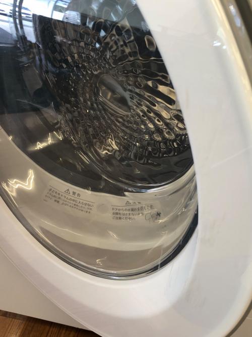 SHARP (シャープ) ドラム式洗濯乾燥機 ES-11K1-WL 2026年製 左右端、ドア窓キズ有