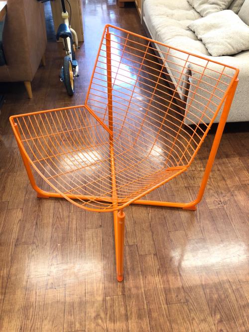 IKEA (イケア) イス オレンジ
