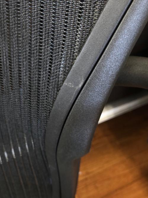 Herman Miller (ハーマンミラー) アーロンサイドチェア 290 ブラック