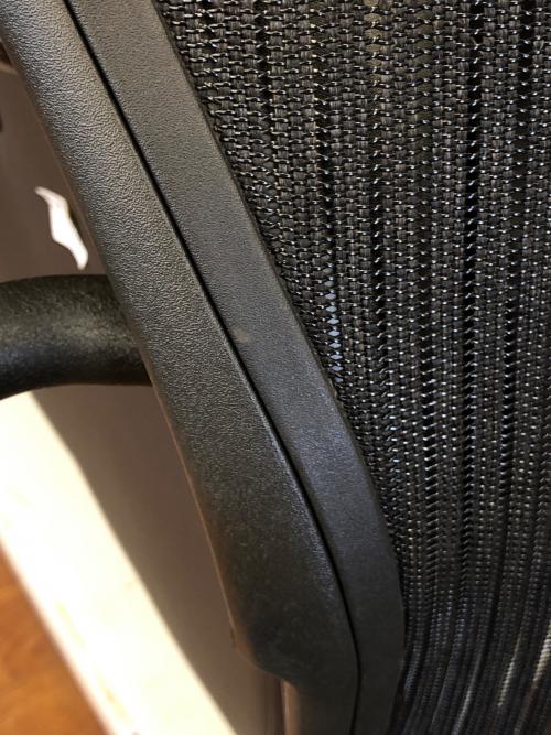 Herman Miller (ハーマンミラー) アーロンサイドチェア 290 ブラック
