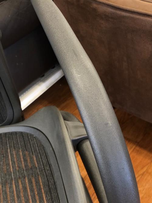 Herman Miller (ハーマンミラー) アーロンサイドチェア 290 ブラック