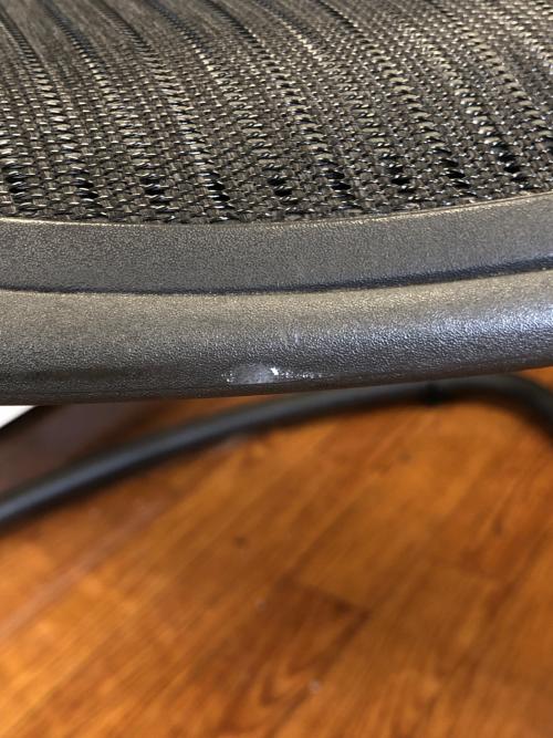 Herman Miller (ハーマンミラー) アーロンサイドチェア 290 ブラック