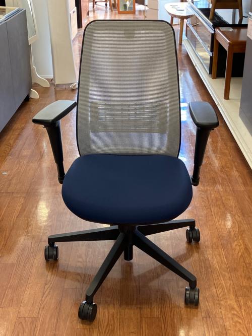 Steelcase (スチールケース) ワークチェアー ブルー×グレー×ブラック