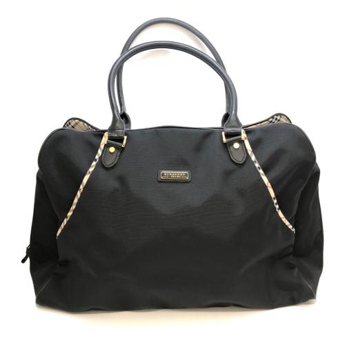 BURBERRY GOLF (バーバリーゴルフ) ボストンバッグ ブラック