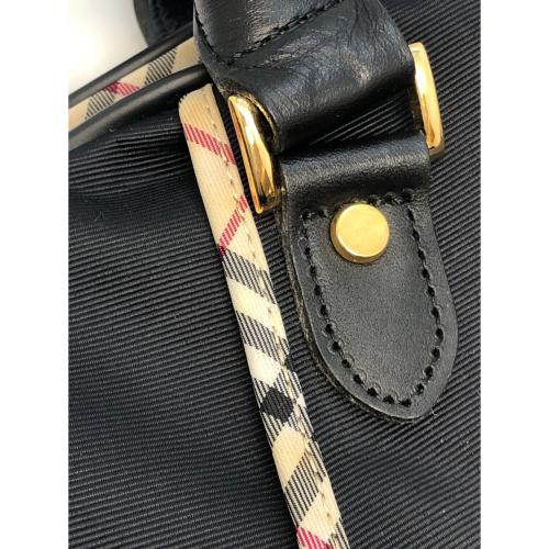 BURBERRY GOLF (バーバリーゴルフ) ボストンバッグ ブラック