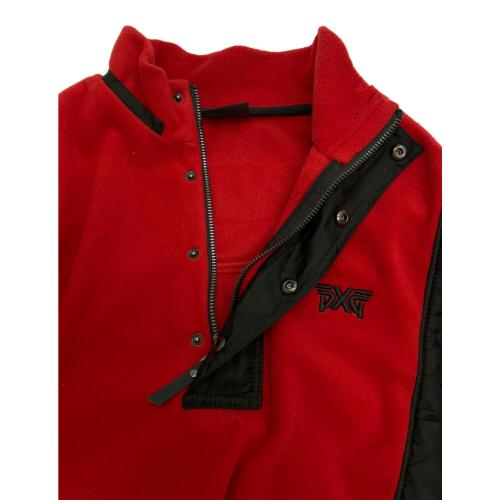 PXG (ピーエックスジー) ゴルフウェア(トップス) メンズ SIZE M ブラック×レッド