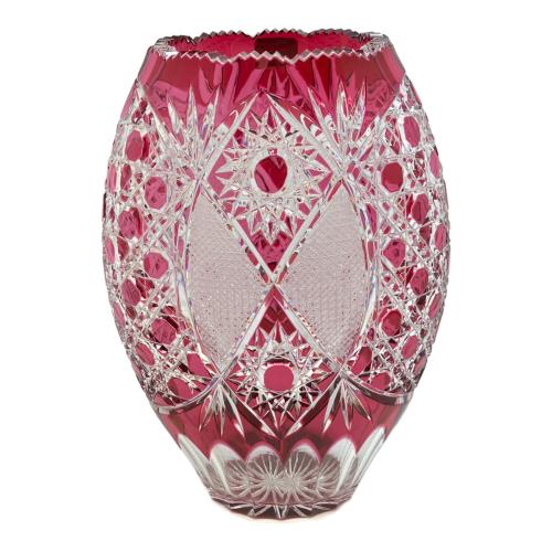 LAUSITZER GLASS（ラウジッツァー・グラス） 花瓶　LEAD CRISTAL