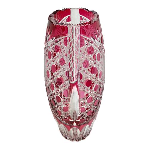 LAUSITZER GLASS（ラウジッツァー・グラス） 花瓶　LEAD CRISTAL