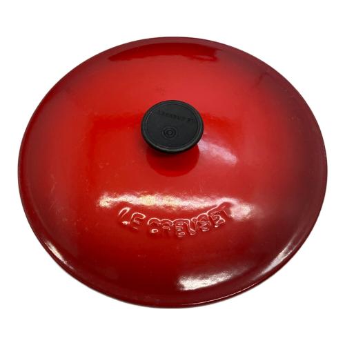 LE CREUSET (ルクルーゼ) 両手鍋 レッド マルミット