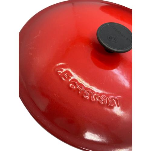 LE CREUSET (ルクルーゼ) 両手鍋 レッド マルミット