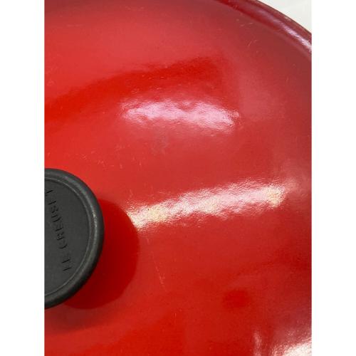 LE CREUSET (ルクルーゼ) 両手鍋 レッド マルミット