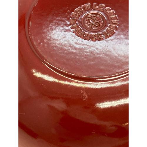 LE CREUSET (ルクルーゼ) 両手鍋 レッド マルミット