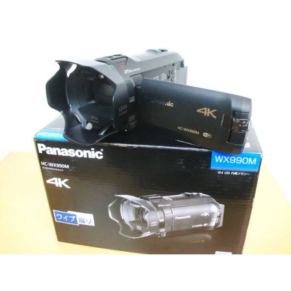 Panasonic デジタル4Kビデオカメラ 829万画素 内臓メモリー・SD