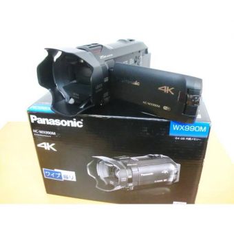 Panasonic デジタル4Kビデオカメラ 829万画素 内臓メモリー・SDカード 64GB 3インチ HC-WXF990M DN6JA0010