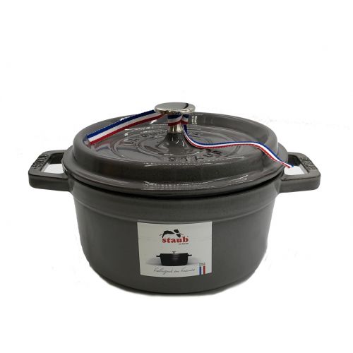 Staub (ストウブ) ココットラウンド　20cm グレー