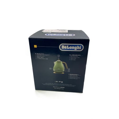 DeLonghi (デロンギ) 電気ケトル 未使用品 KBOV1200J 程度S(未使用品)