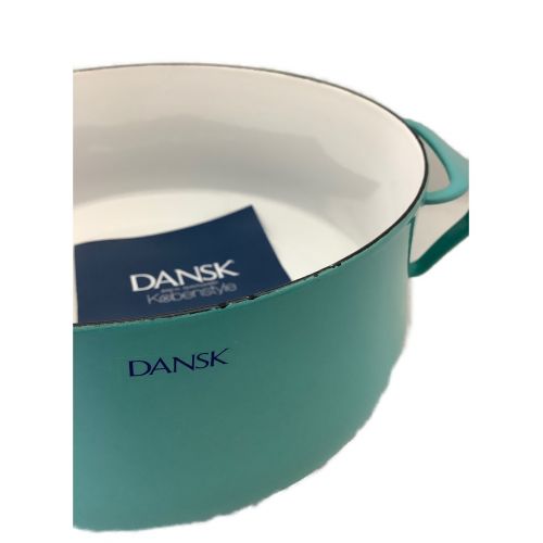 DANSK (ダンスク) 両手鍋 4QT ティール｜トレファクONLINE