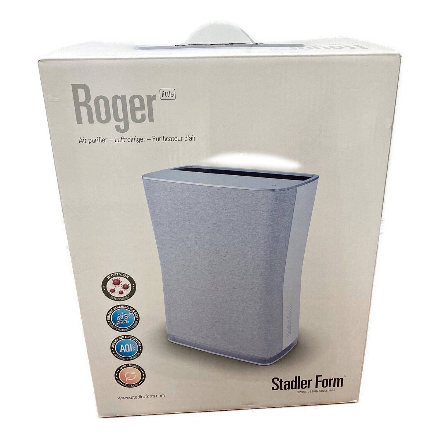 Stadler Form (スタドラーフォ) 空気清浄機 Roger 2.0 WiFi機能搭載