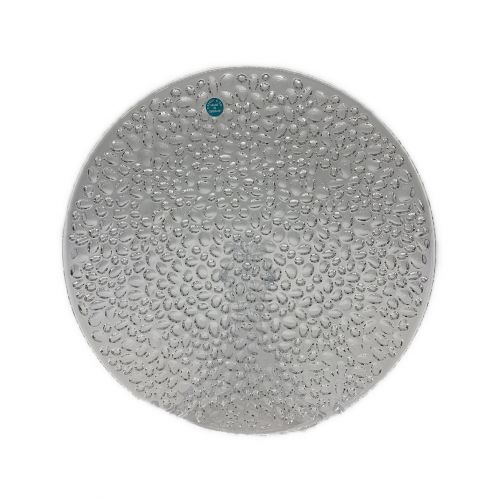 TIFFANY & Co. (ティファニー) ガラス皿 コブルストーン プラター クリスタル プレート 28cm