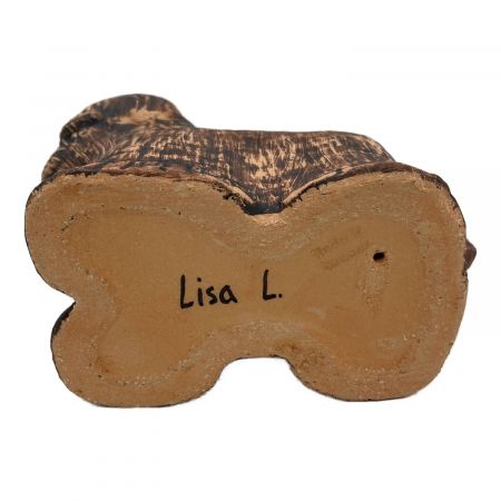 Lisa Larson (リサラーソン) 置物 ビンテージグスタフスベリ シープドッグ