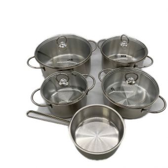 Fissler (フィスラ) 調理器具5点セット シルバー