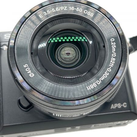 SONY (ソニー) 一眼レフカメラパワーズームレンズキット 充電器欠品 本体のみ ILCE-6000 2470万画素