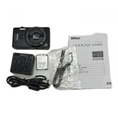 Nikon (ニコン) コンパクトデジタルカメラ COOLPIX S6900 1602万画素 1/2.3型CMOS (裏面照射型) 専用電池 SDXCカード対応