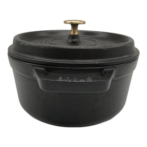 Staub (ストウブ) ピコ・ココット SIZE 22cm ブラック