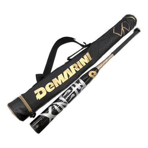 DeMARINI (ディマリニ) バット ブラック×ゴールド PHENIX ソフトボール用 3号