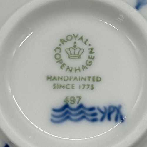 ROYAL COPENHAGEN (ロイヤル・コペンハーゲン) マグカップ ブルーパルメッテ 2Pセット