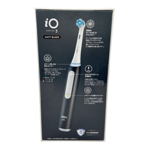 Oral-B (オーラルビー) 電動歯ブラシ IOG31A60BK