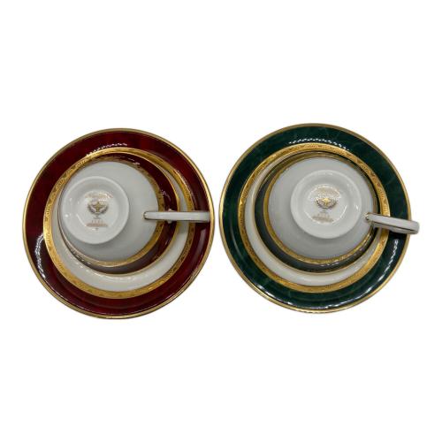 Noritake (ノリタケ) カップ&ソーサー フィッツジェラルド&ヘミングウェイ 2Pセット